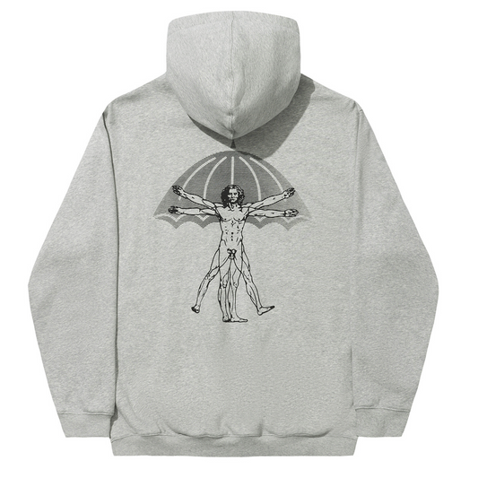 Helas Vitruve Hooded Sweater Heather Grey