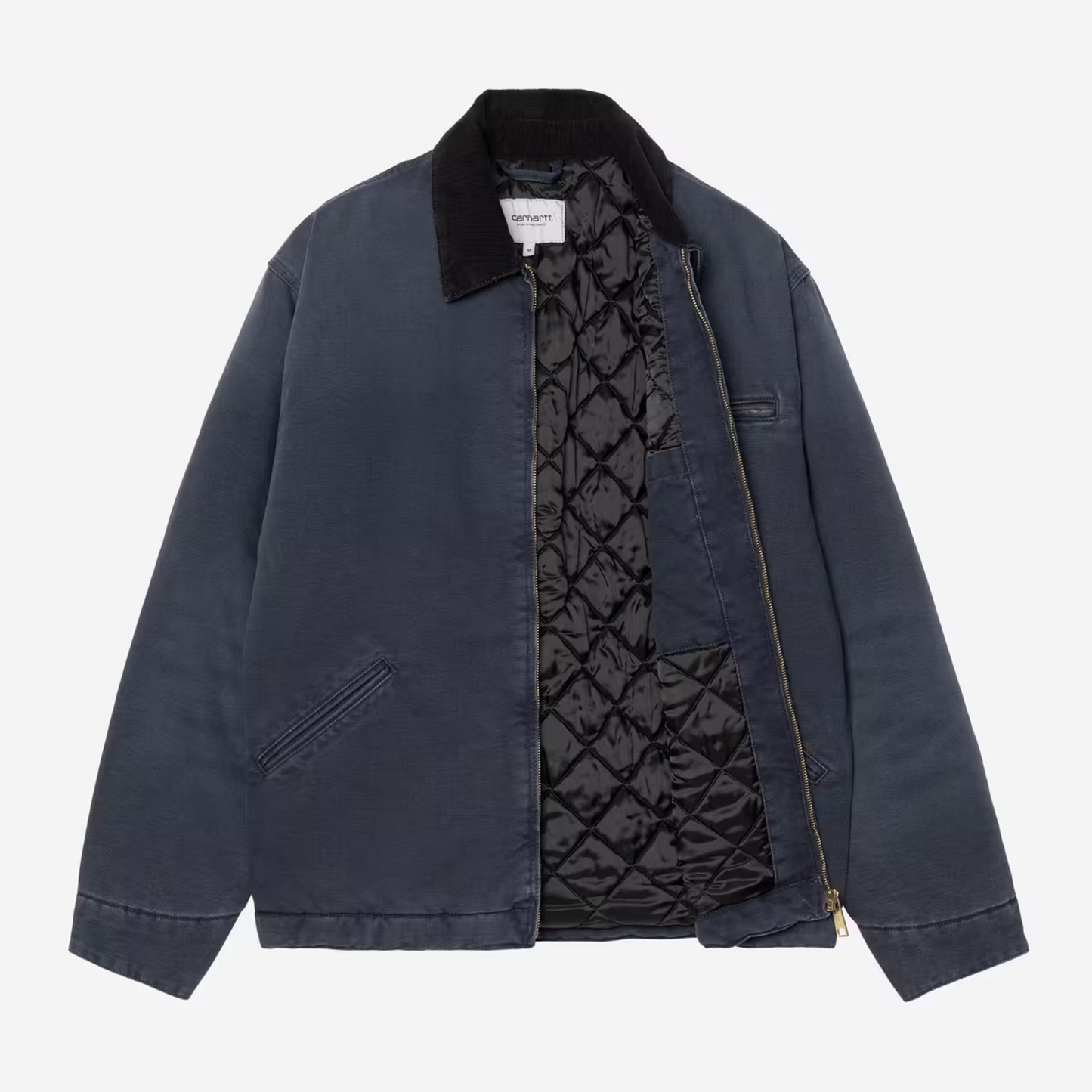 Carhartt WIP OG Detroit Jacket Dark Navy/Black Stone Canvas