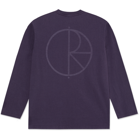 Polar Stroke Logo Steve Longsleeve T-shirt Dark Violet