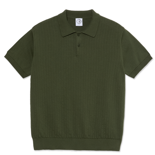 Polar Miles Polo Shirt  Dark Olive
