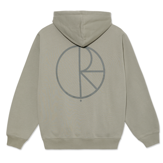 Polar Stroke Logo Dave Hooded Sweater Vetiver