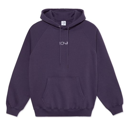 Polar Default Hooded Sweater Dark Violet