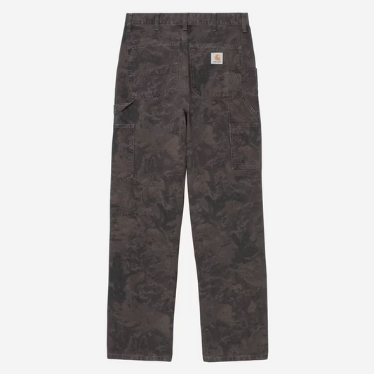 Carhartt WIP Single Knee Pant Camo Combi Green/Graphite Garment Dyed
