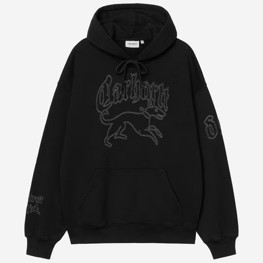 Carhartt WIP Hackwork Hooded Sweater Black/Wall