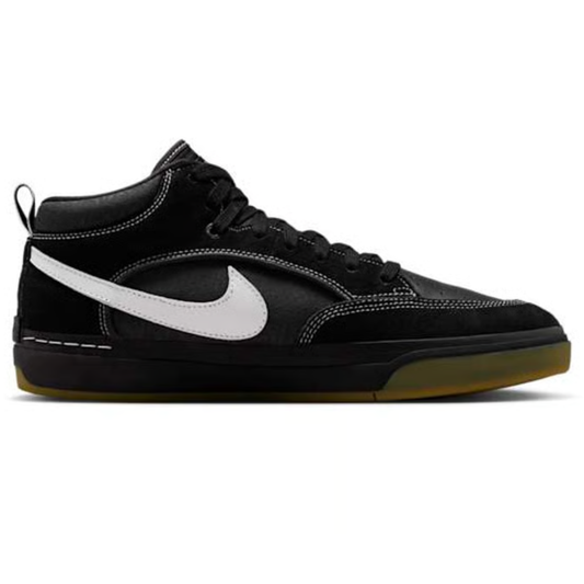 Nike SB React Leo Black/White-Black-Gum Lt Brown