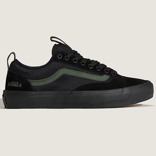 Vans Skate Old Skool 36 + Atiba Black/Dark Green