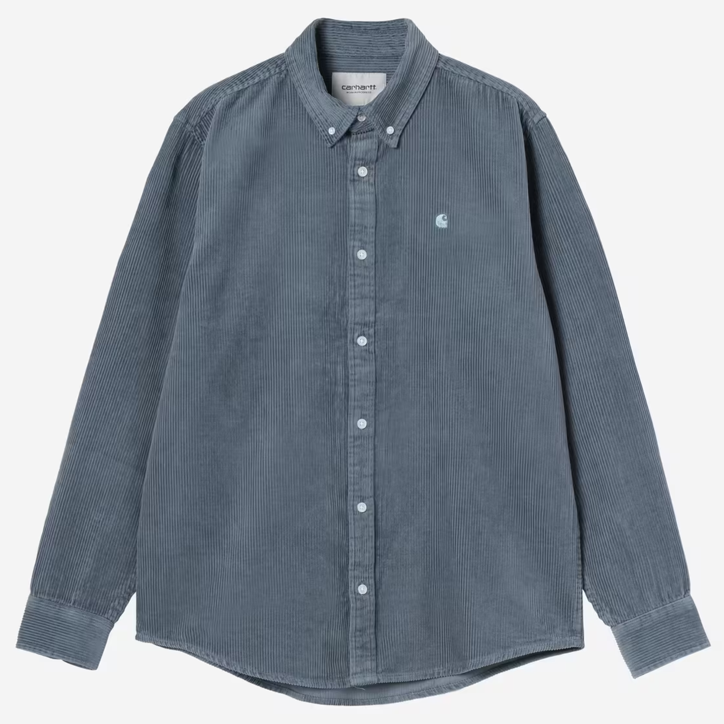 Carhartt WIP Madison Cord Longsleeve Shirt Angelite/Angelite
