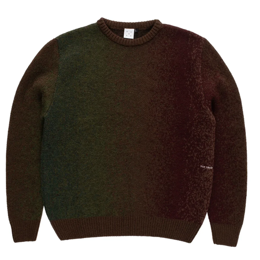 POP Mohair Striped Knitted Sweater Multicolour
