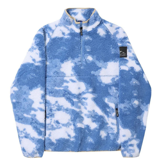 Helas Mundy Fleece Quarter Zip Jacket Blue Cloud