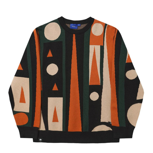 Helas Backgammon Knit Sweater Multico
