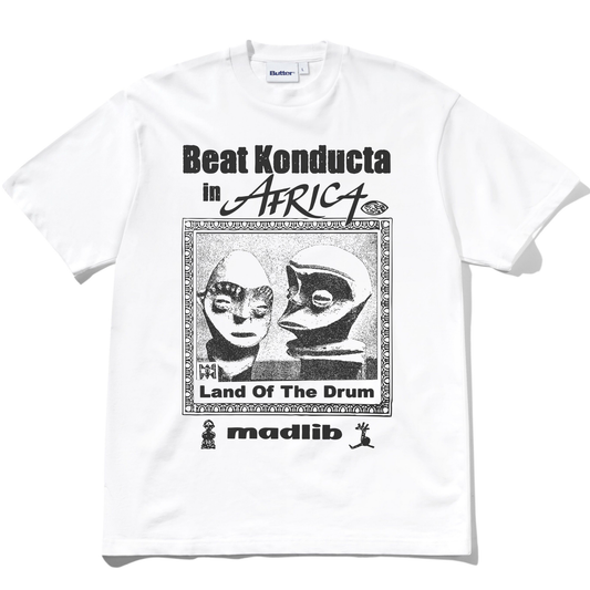 Butter Goods x Madlib Africa T-shirt White