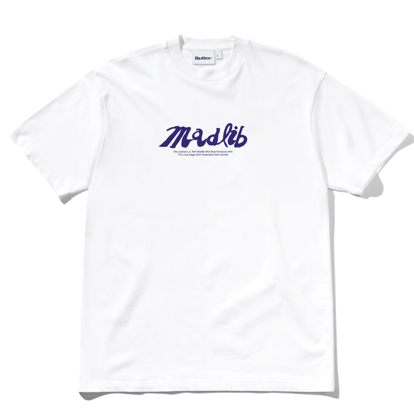 Butter Goods x Madlib Alias T-shirt White