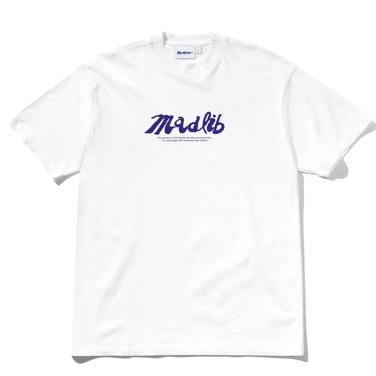 Butter Goods x Madlib Alias T-shirt White