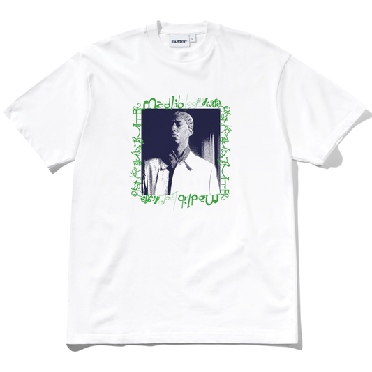 Butter Goods x Madlib Loop Digga T-shirt White