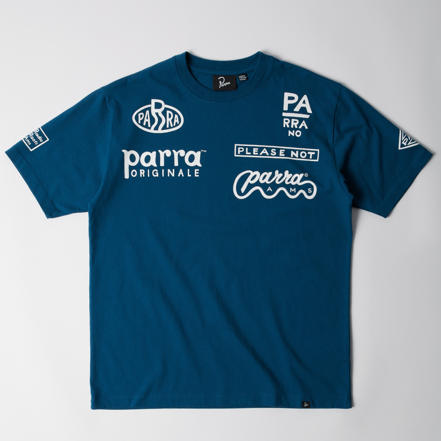 Parra Media Training T-Shirt Blue