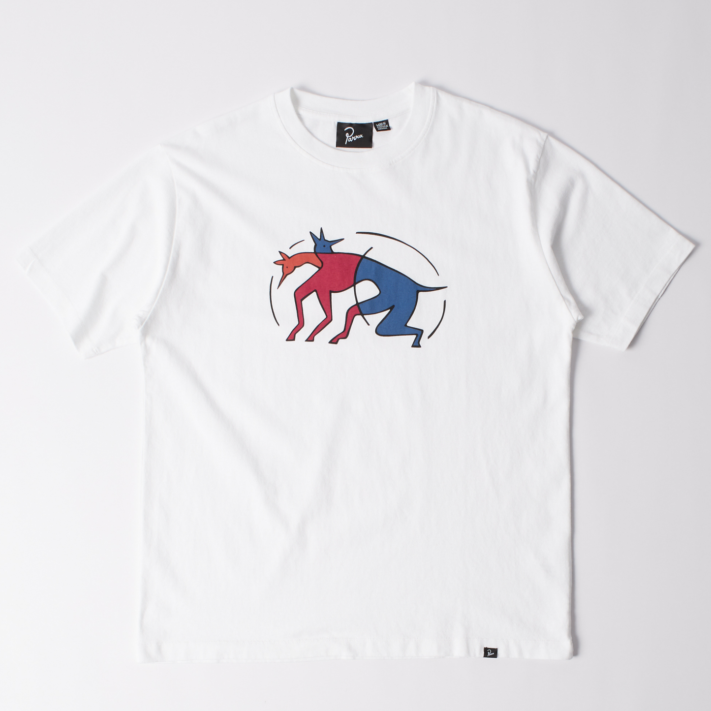 Parra The Zoomies T-Shirt White