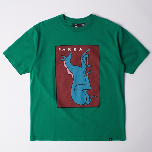 By Parra Vertical Horse T-Shirt Green