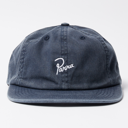 Parra Signature 6 Panel Hat Navy Blue