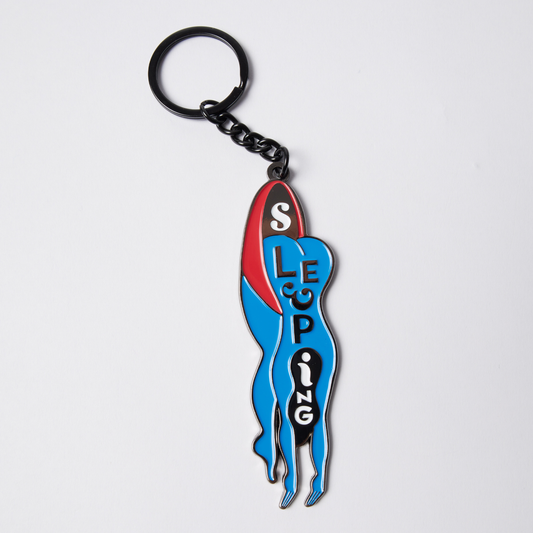 Parra Sleeping Key Chain Blue