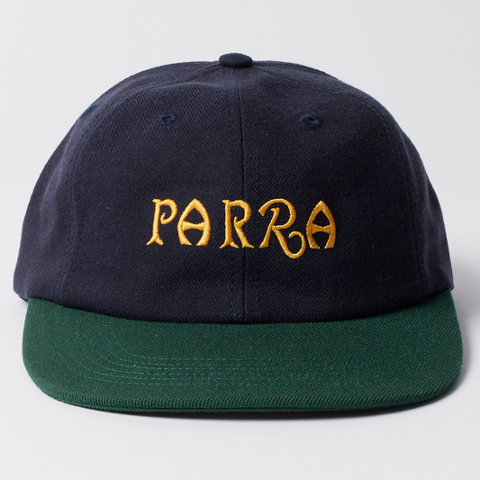 Parra Wordle Logo 6 Panel Hat Dark Navy