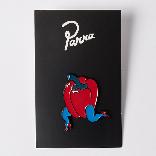 Parra Bell Pepper Enamel Pin Red