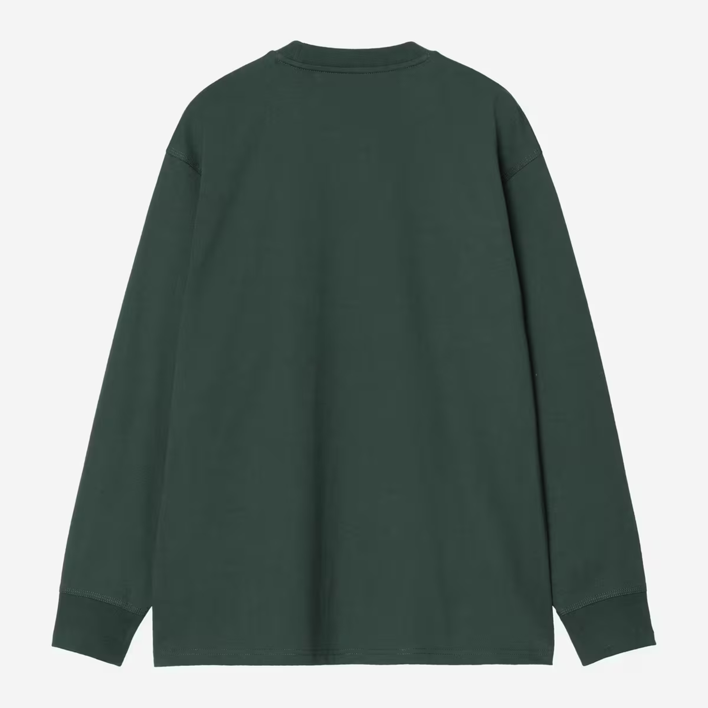 Carhartt WIP American Script Longsleeve T-Shirt Kale Green