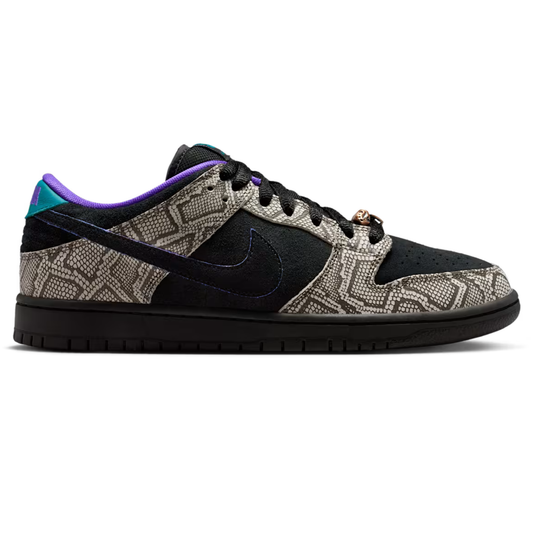 Nike SB Dunk Low Pro String/Black-Brt Spruce-Fierce Purple-Dk Russet-Black
