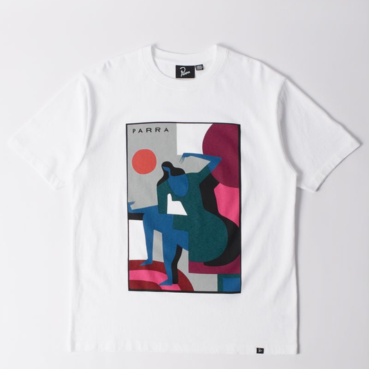 By Parra Ball To The Face T-Shirt White