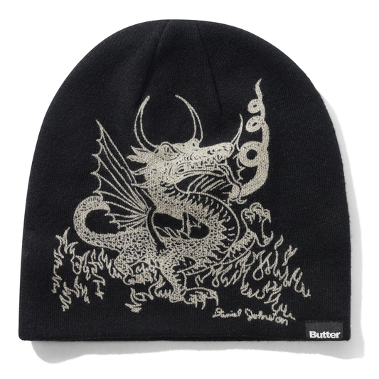 Butter Goods x Daniel Johnston Dragon Skully Beanie Black