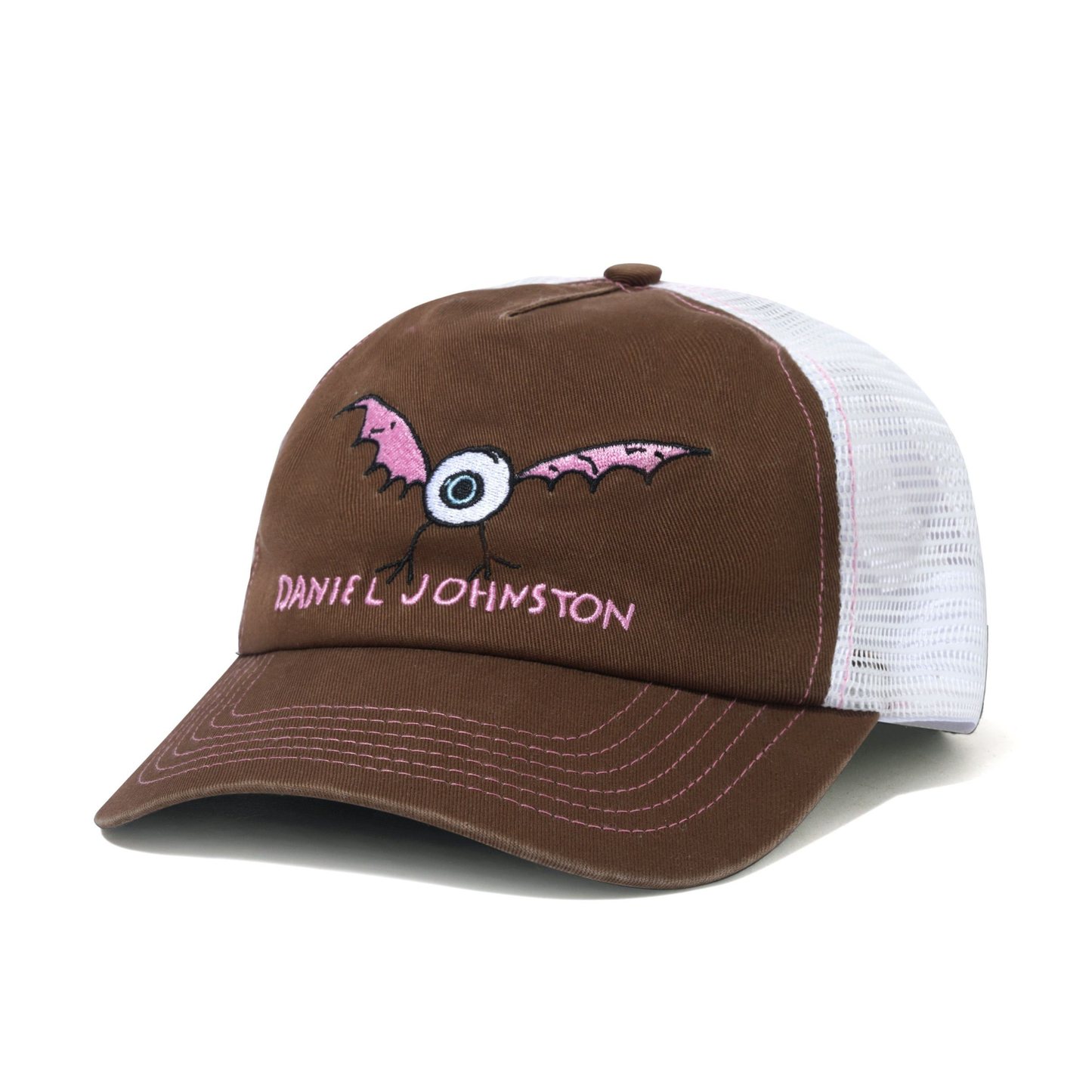 Butter Goods x Daniel Johnston Eye Trucker Cap Brown
