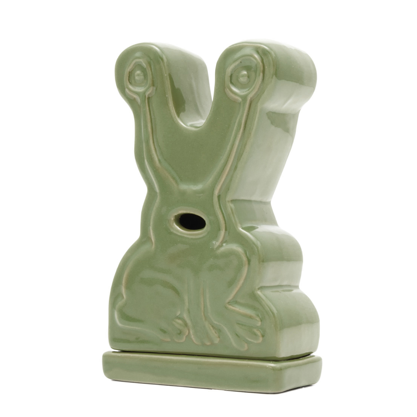 Butter Goods x Daniel Johnston Frog Ceramic Incense Holder Light Green