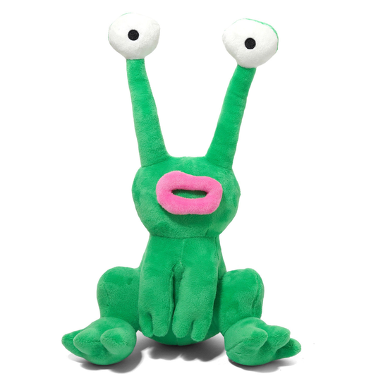 Butter Goods x Daniel Johnston Green Jeremiah Plushie Green