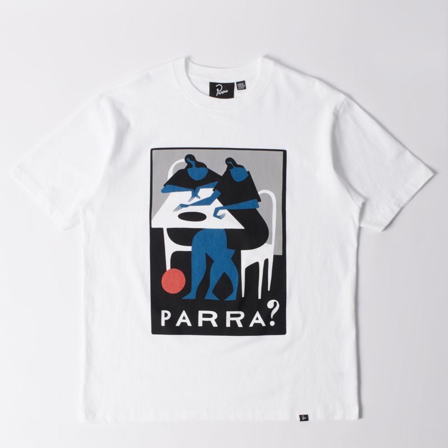 By Parra What Is This T-Shirt White