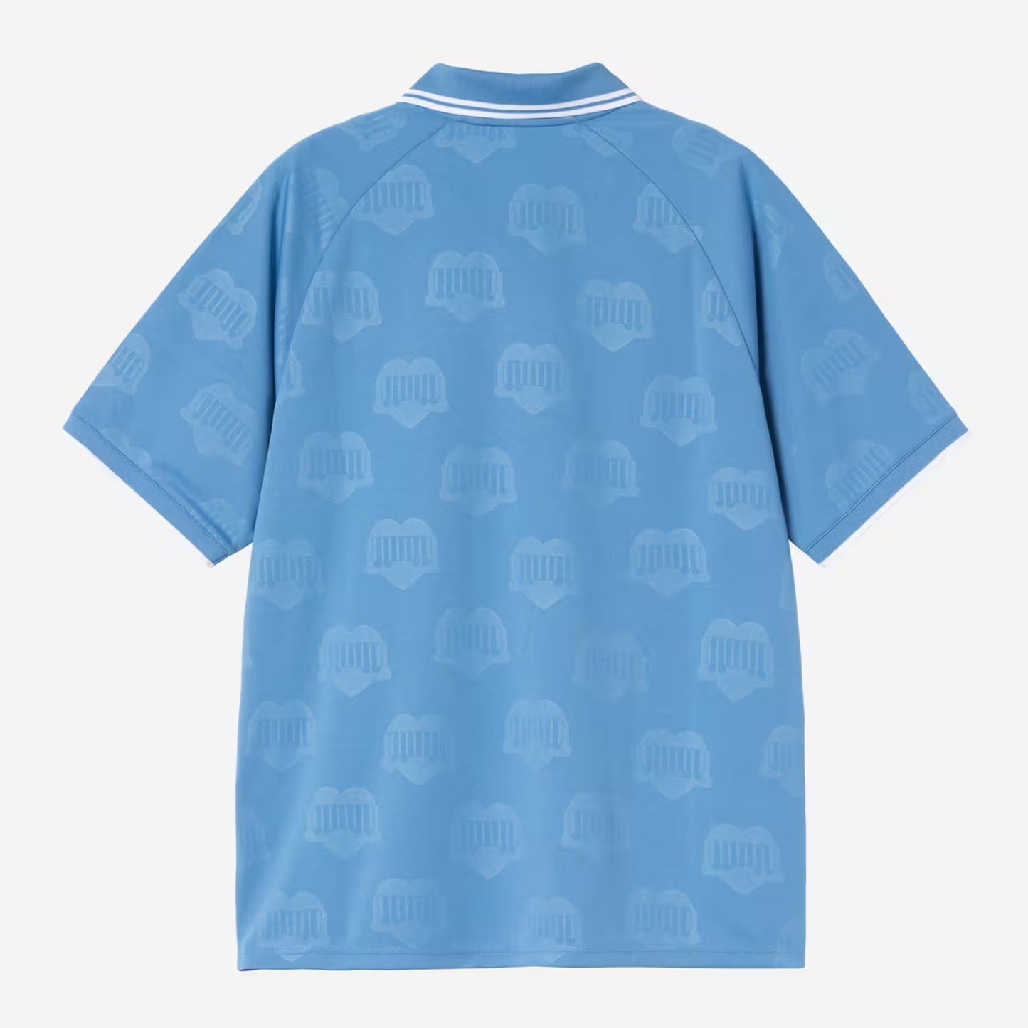 Carhartt WIP Terrace Football T-Shirt Heart Train Jacquard Curacao