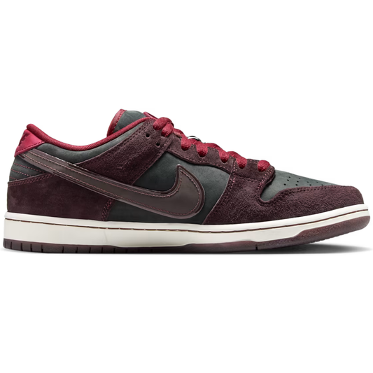 RIOT Skateshop x Nike SB Dunk Low Mahogany/Dark Beetroot/Team Red/Sail/Night Maroon