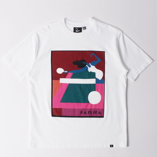 By Parra Ping Ponged T-Shirt White
