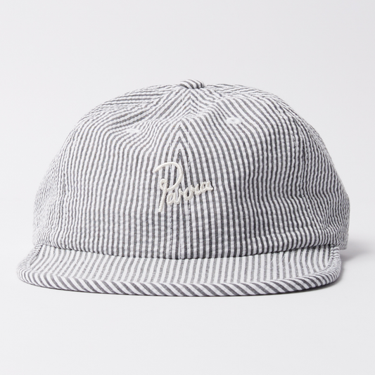 By Parra Signature 6 Panel Hat Black