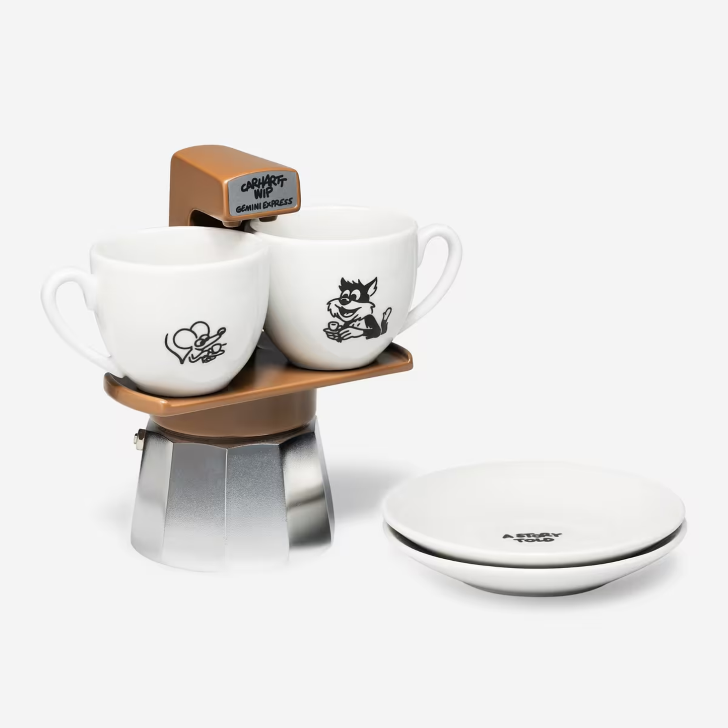 Carhartt WIP Coffee Break Espresso Maker Brown