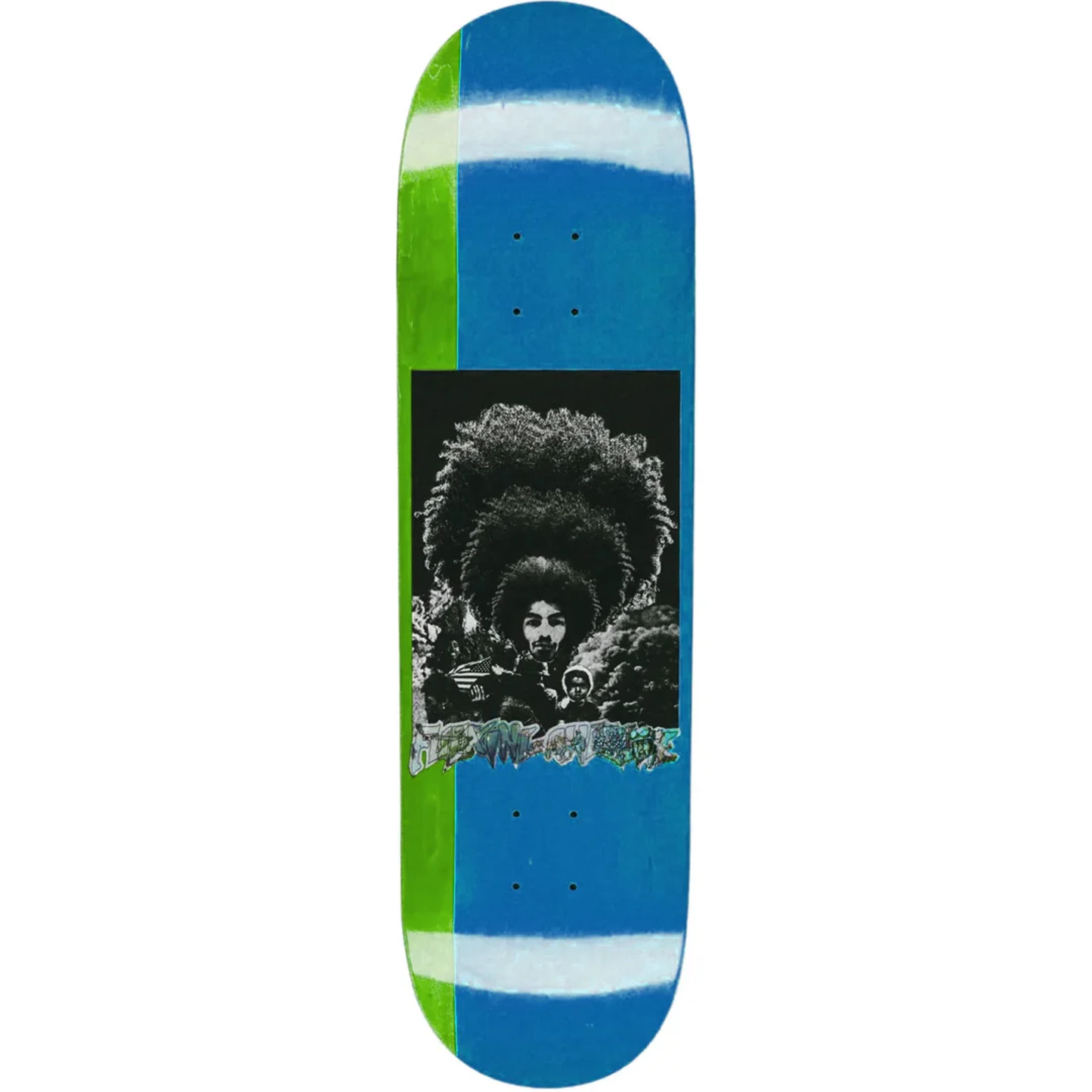 Fucking Awesome Sage Elsesser Hair Split Skateboard Deck -shape 2- 8.38