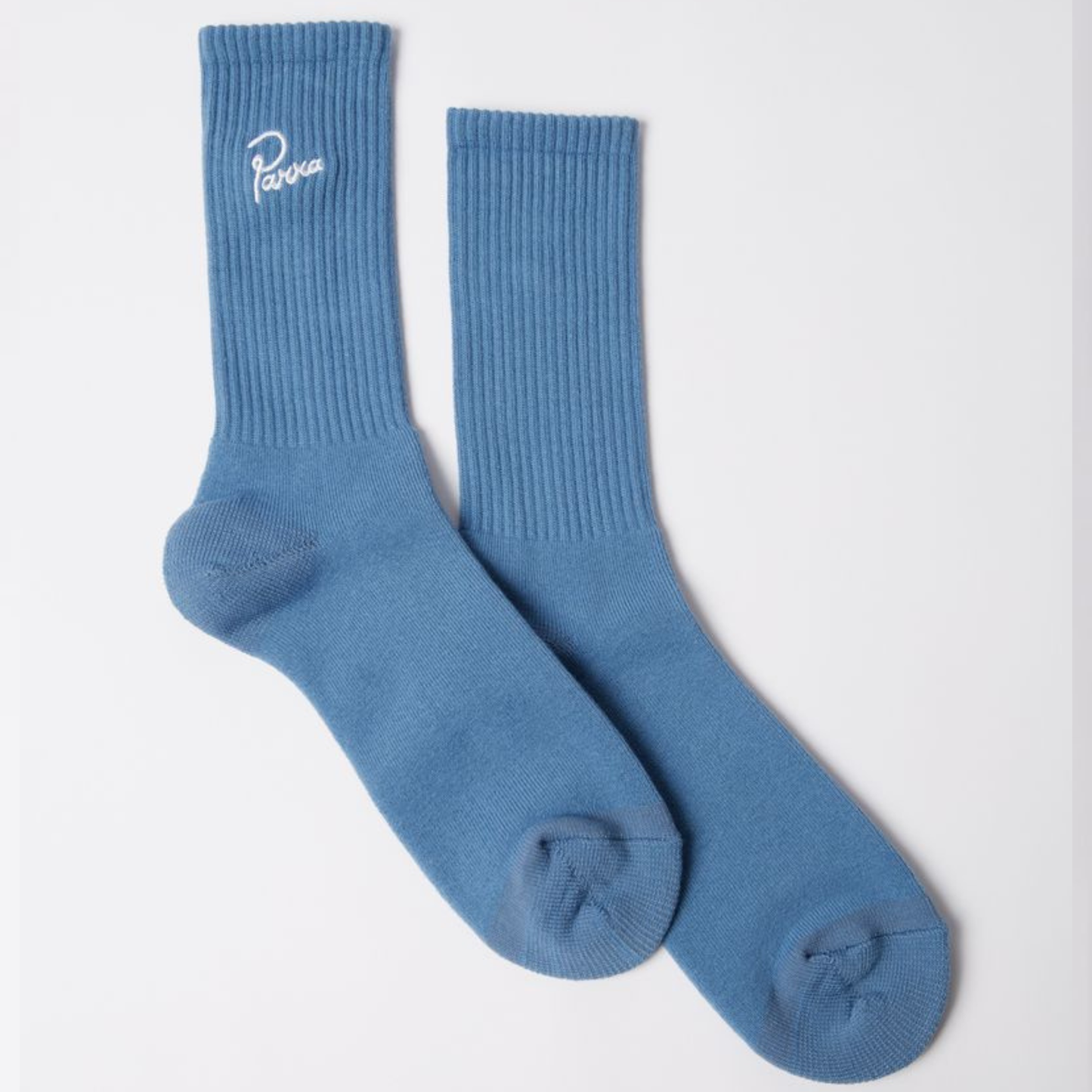 By Parra Signature Crew Socks Blue