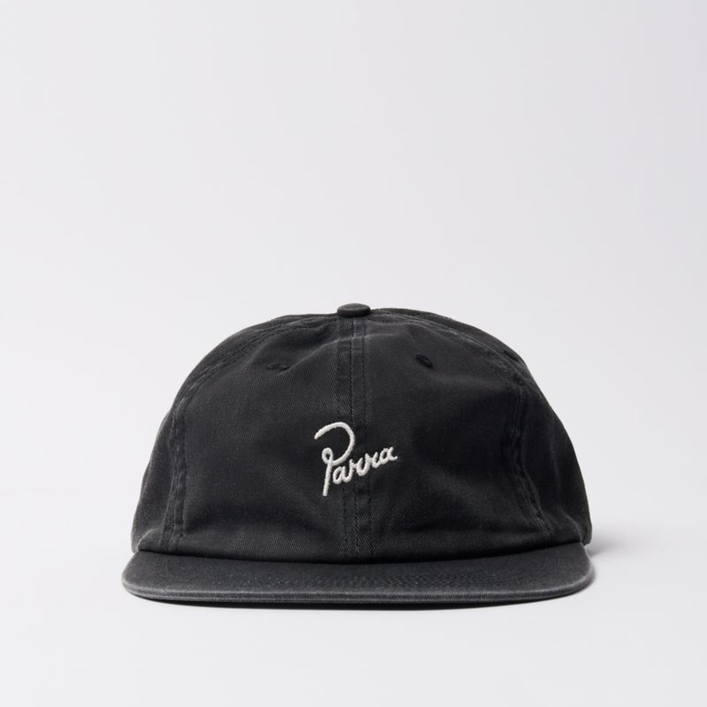 By Parra Signature 6 Panel Hat Black