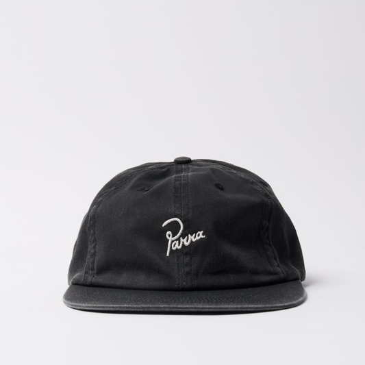 By Parra Signature 6 Panel Hat Black
