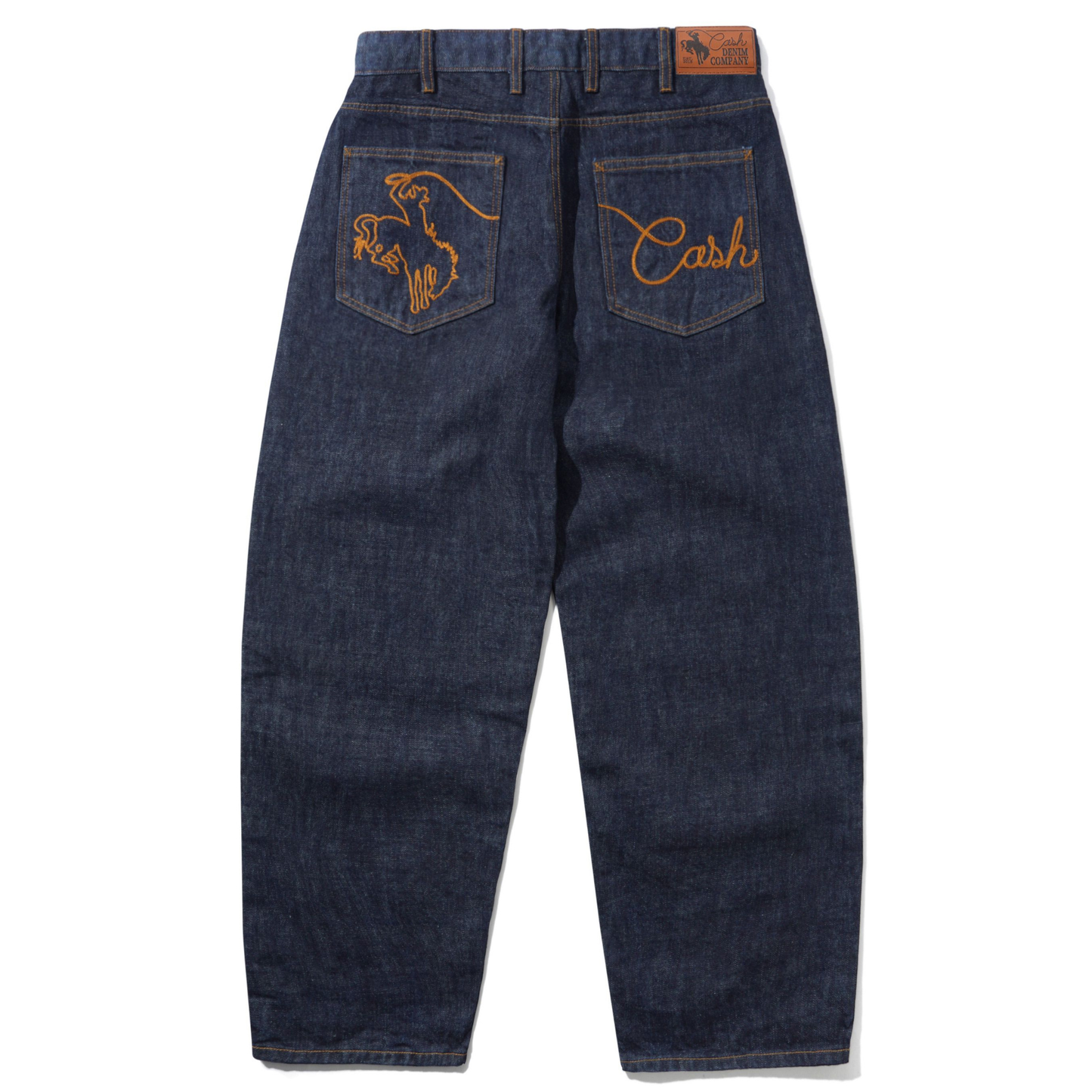 Cash Only Rodeo Denim Jeans Blue Selvedge