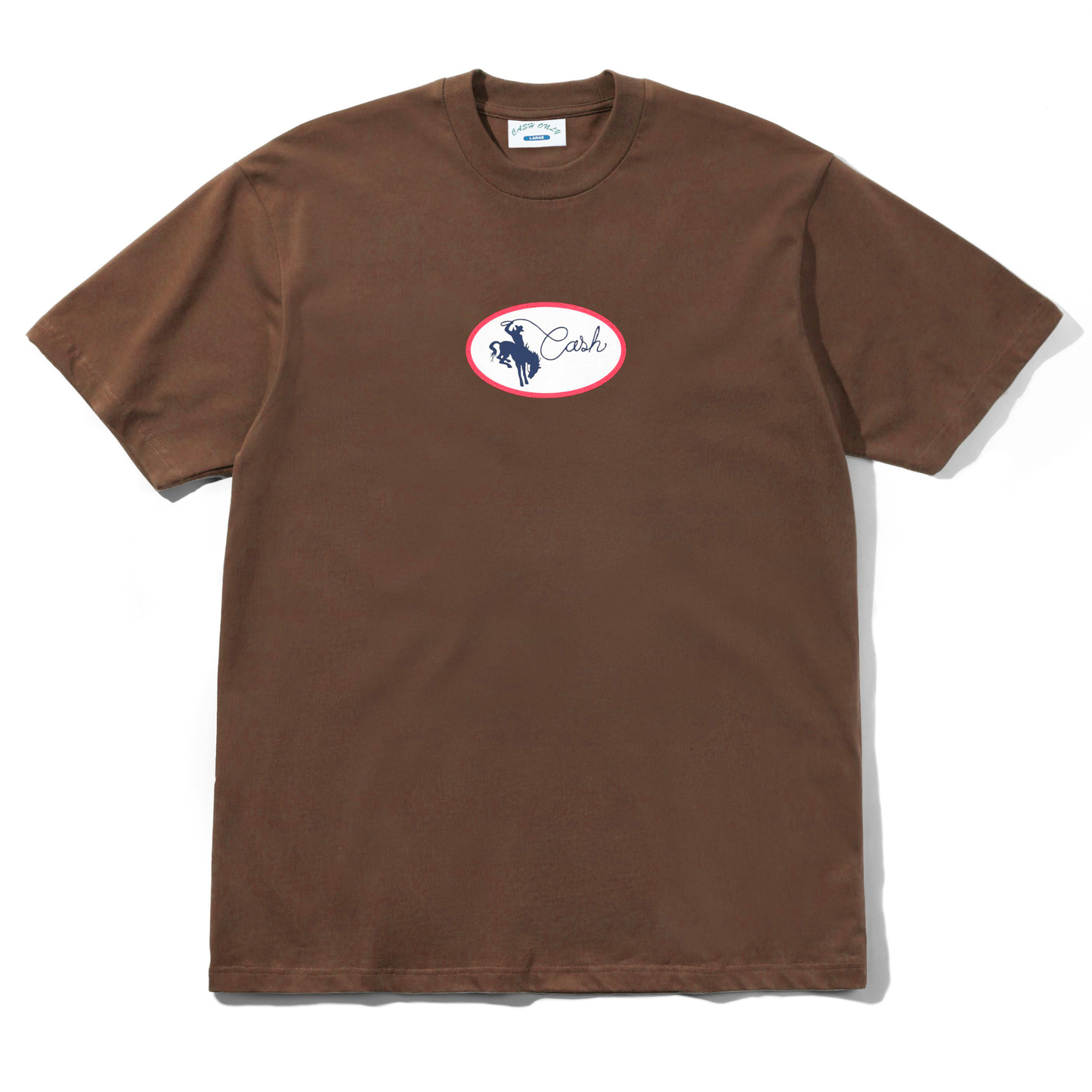 Cash Only Rodeo T-Shirt Brown