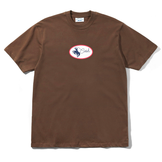 Cash Only Rodeo T-Shirt Brown