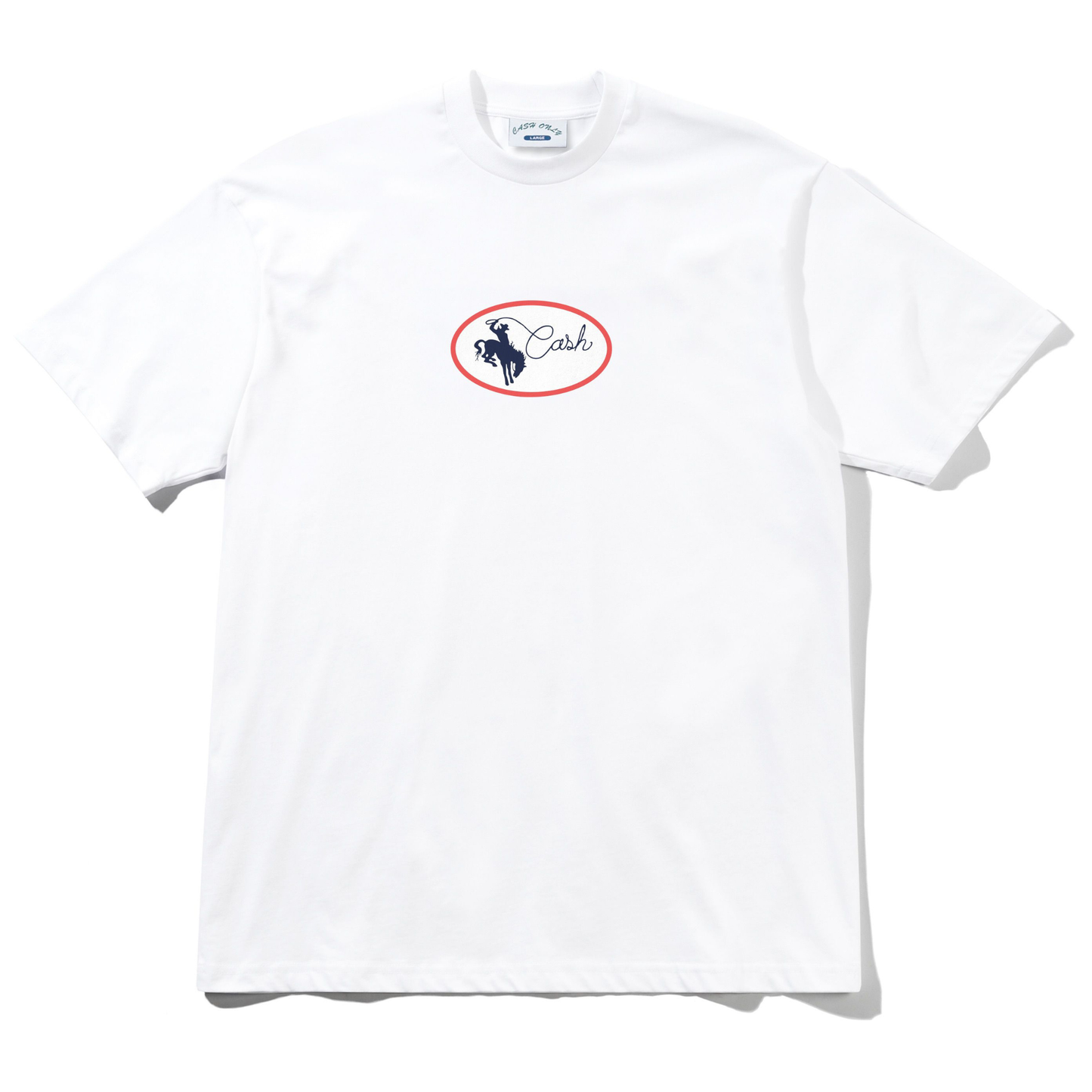 Cash Only Rodeo T-Shirt White