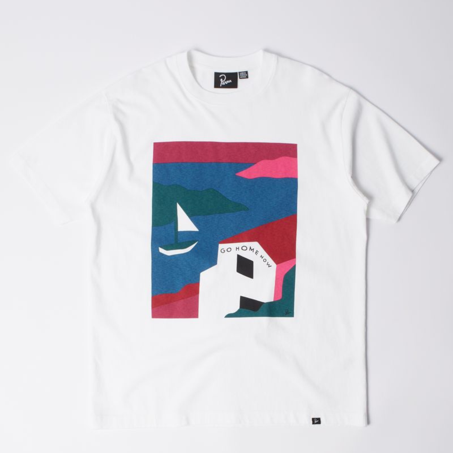 By Parra No Vacation T-Shirt White