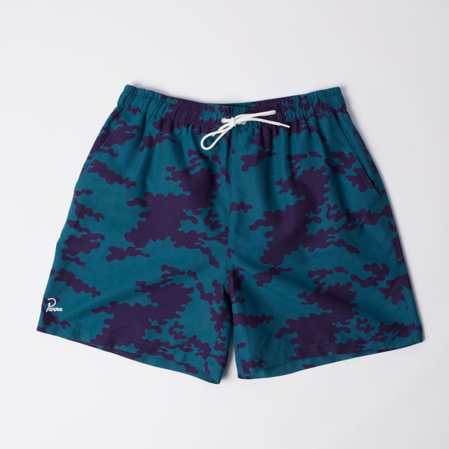 By Parra Purple Camo Man Swim Short Blue