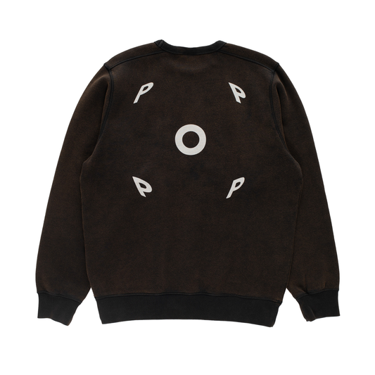POP Fish Eye Sweater Washed Black