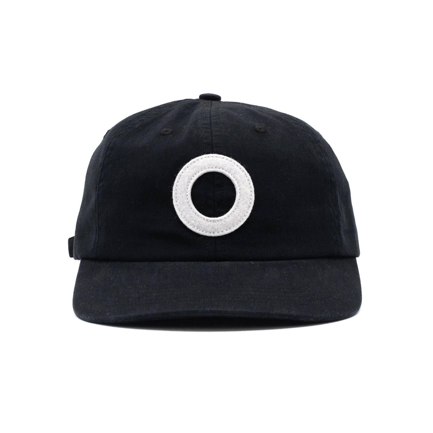 POP No Sixpanel Hat Black